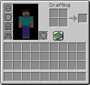 Minecraft's current inventory